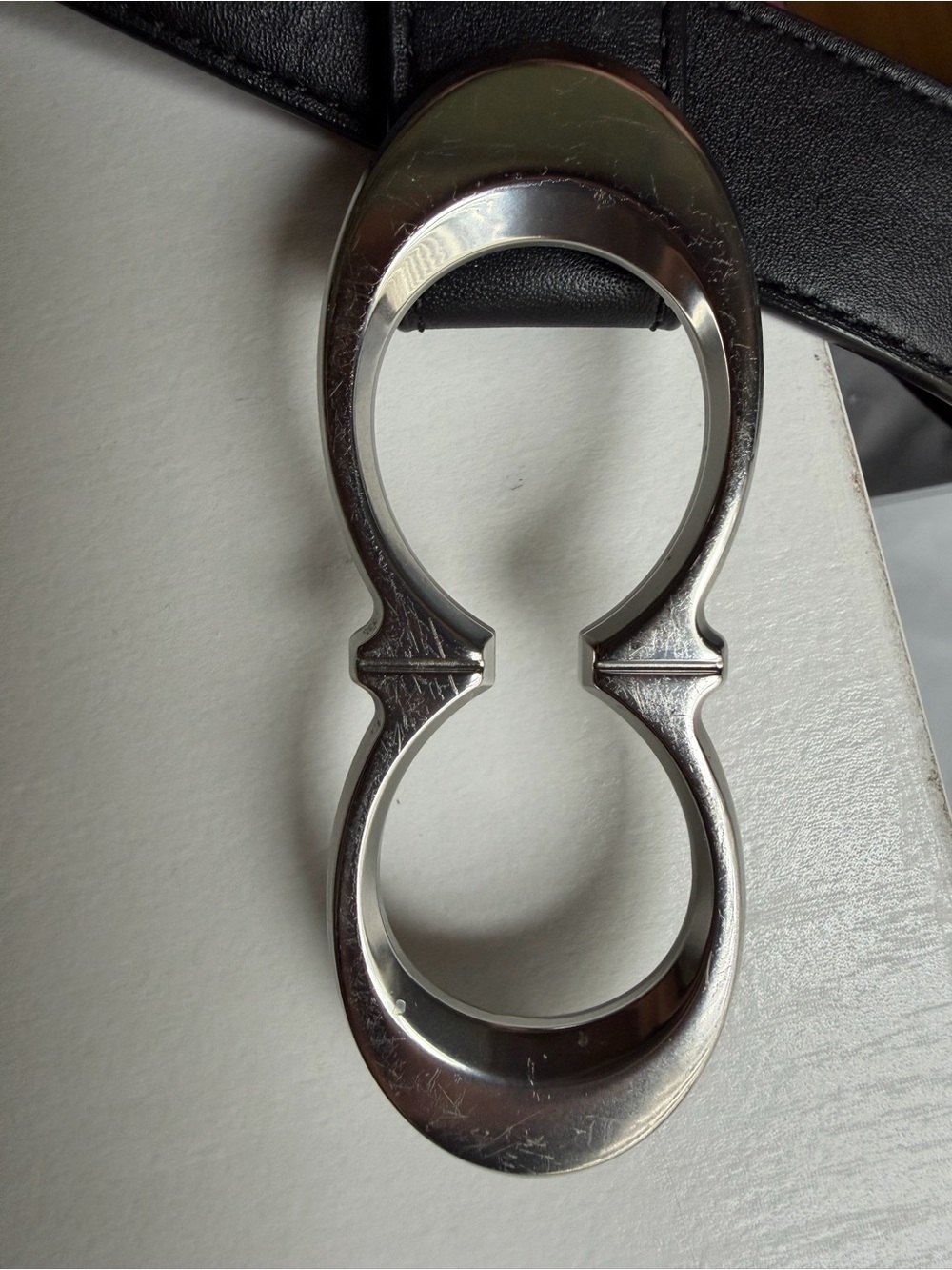 authentic Coach Signature Buckle Belt